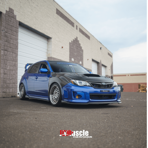 JDMuscle [08-14 WRX/STI] Spec CS Carbon Fiber Side Skirt