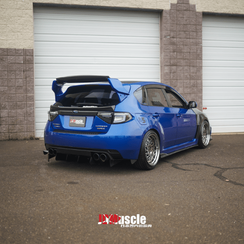 JDMuscle [08-14 WRX/STI] VS Style Spoiler w/ Brake Lights | ABS / Paint Matched / Partial Carbon Fiber *Special Order*No Cancellation*