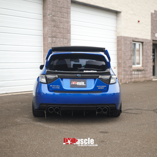 JDMuscle [08-14 WRX/STI] VS Style Spoiler w/ Brake Lights | ABS / Paint Matched / Partial Carbon Fiber *Special Order*No Cancellation*