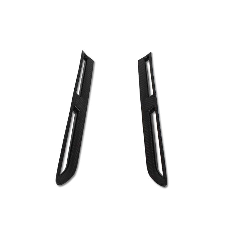 JDMuscle [09-16 GT-R] Carbon Fiber Fender Ducts/ Garnish - OE Style