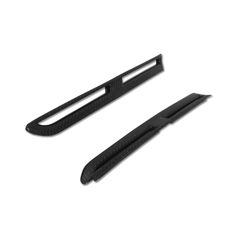 JDMuscle [09-16 GT-R] Carbon Fiber Fender Ducts/ Garnish - OE Style