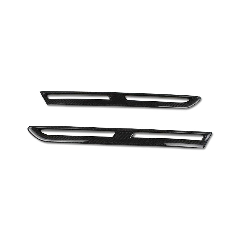 JDMuscle [09-16 GT-R] Carbon Fiber Fender Ducts/ Garnish - OE Style