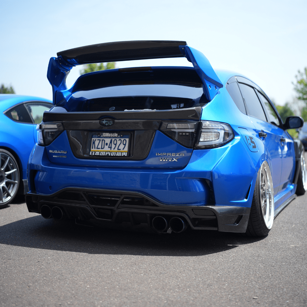 JDMuscle [10-14 WRX/ 08-14] STI VS Style Rear Bumper *Clearance*Final Sale*