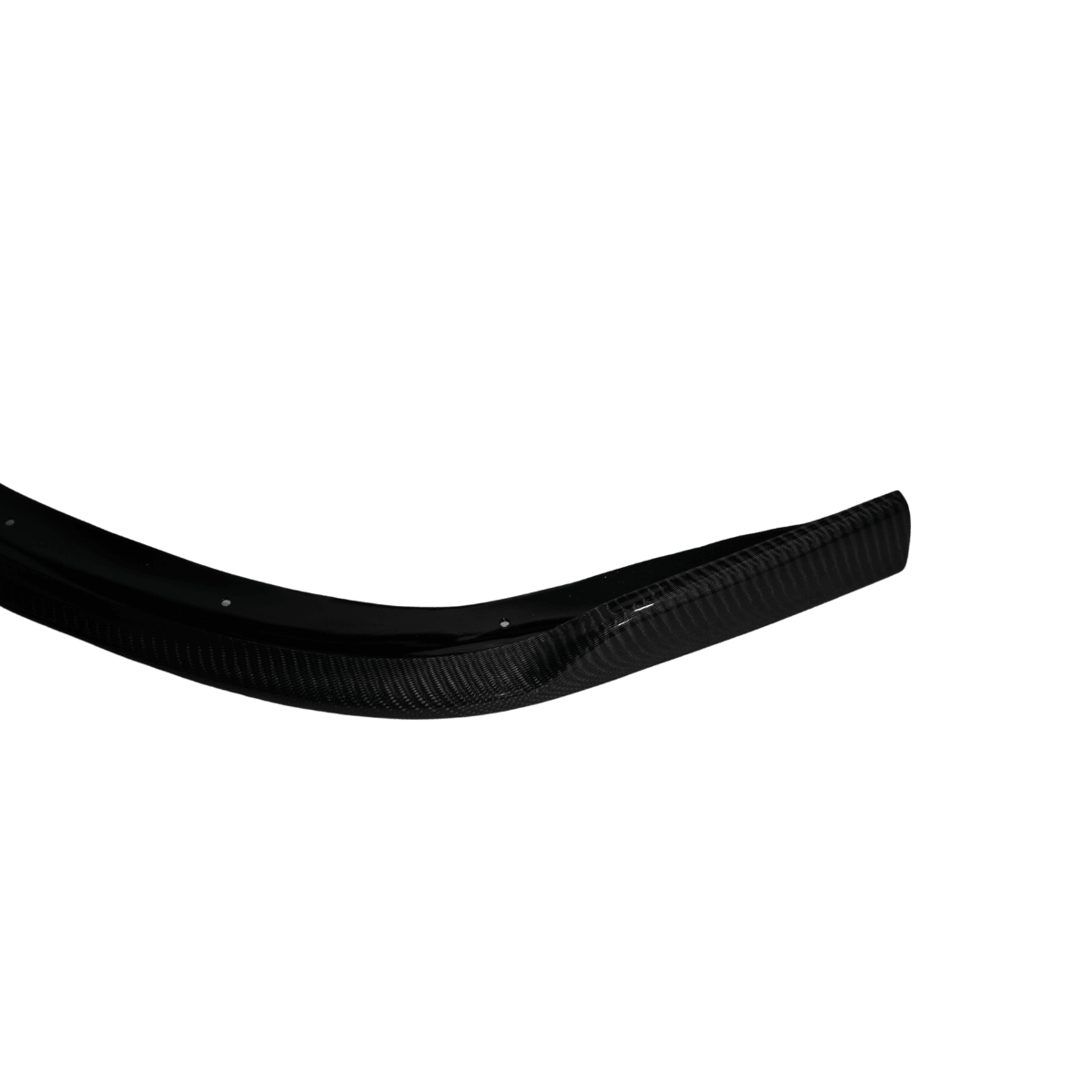 JDMuscle [11-14 WRX/STI] CS2 STYLE FRONT CARBON FIBER LIP - View 2