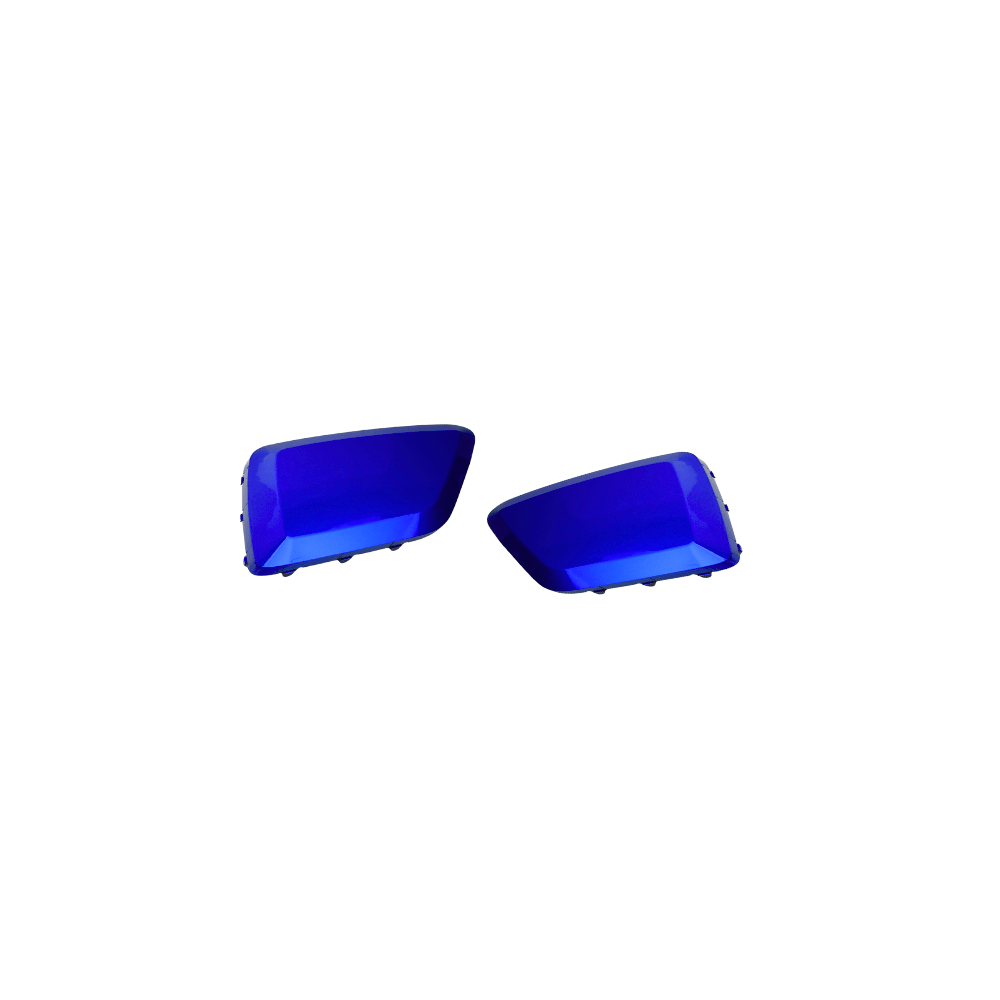 JDMuscle [15-17 WRX/STI] Fog Light Covers-Gloss Black/Paint Matched