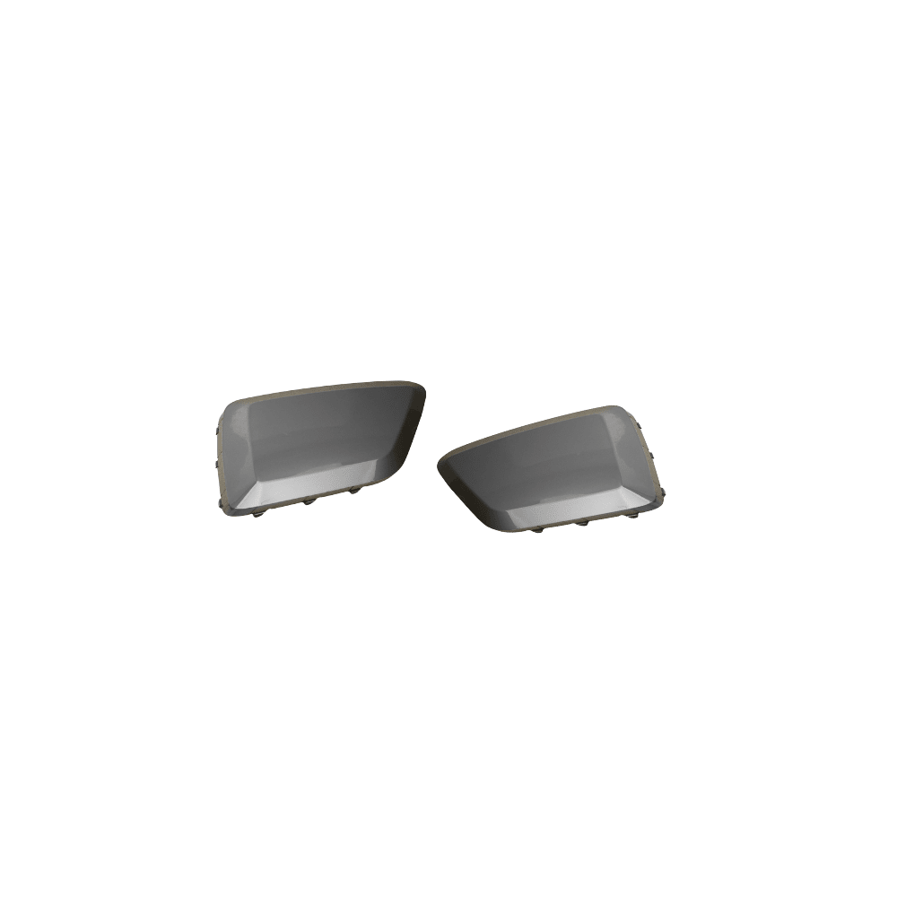 JDMuscle [15-17 WRX/STI] Fog Light Covers-Gloss Black/Paint Matched
