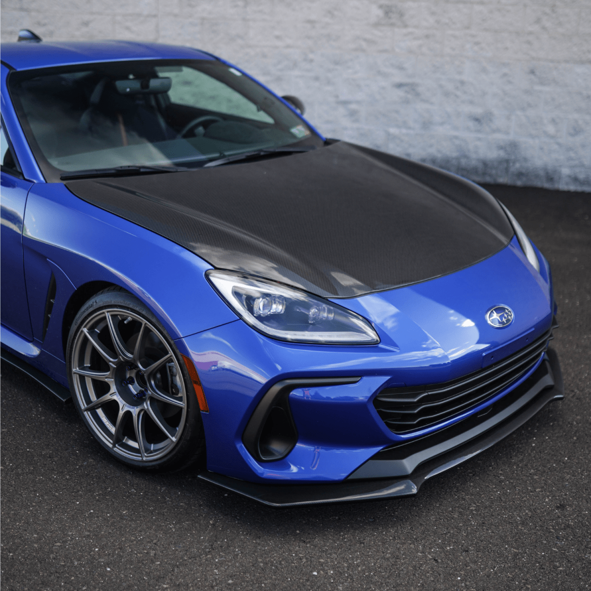 JDMuscle [22-26 BRZ] Spec CS Carbon Fiber Front Lip