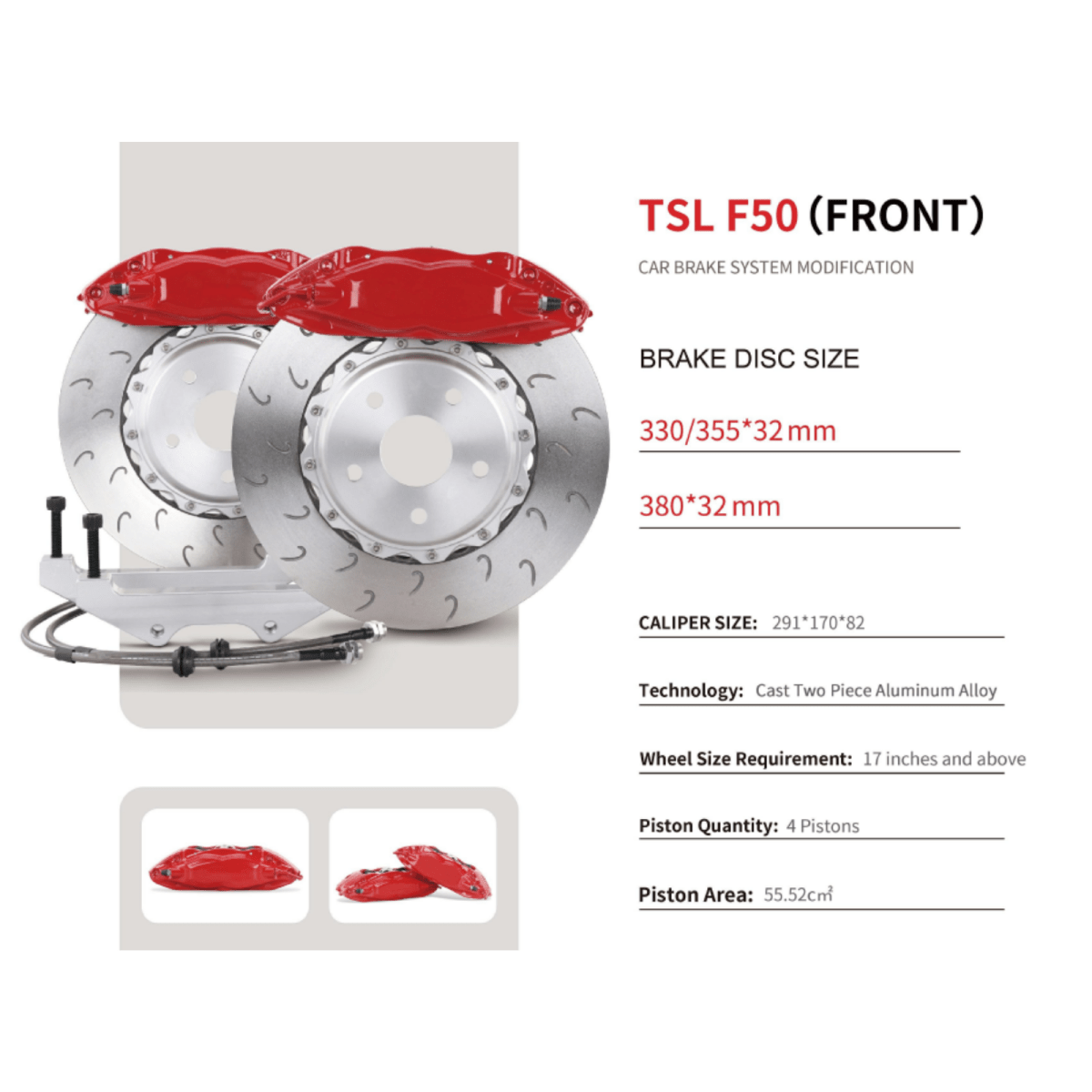 JDMuscle [22-26 WRX] Big Brake Kit - MT and CVT *Special Order*