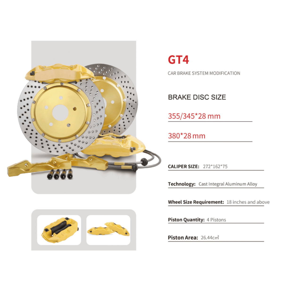 JDMuscle [22-26 WRX] Big Brake Kit - MT and CVT *Special Order*