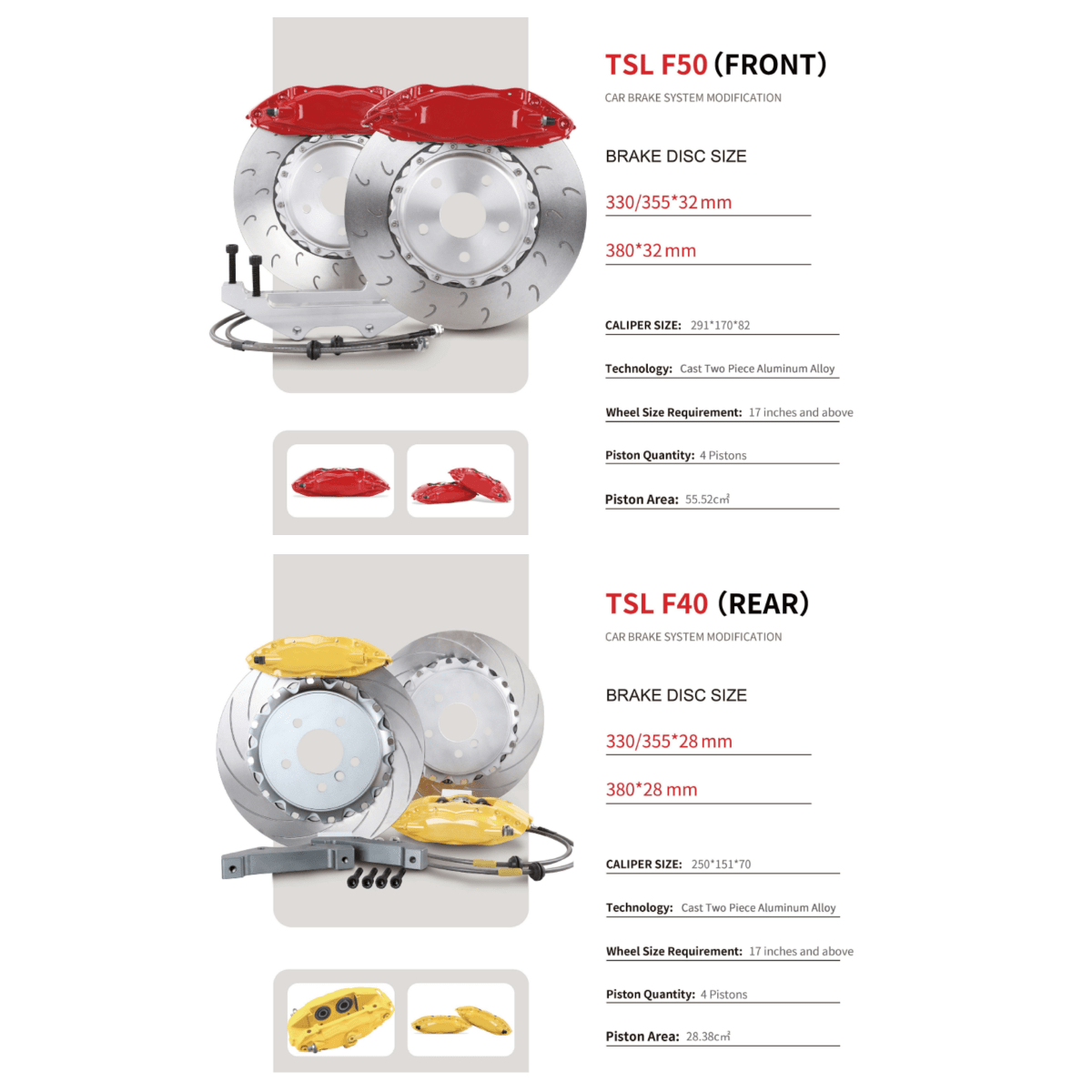 JDMuscle [22-26 WRX] Big Brake Kit - MT and CVT *Special Order*