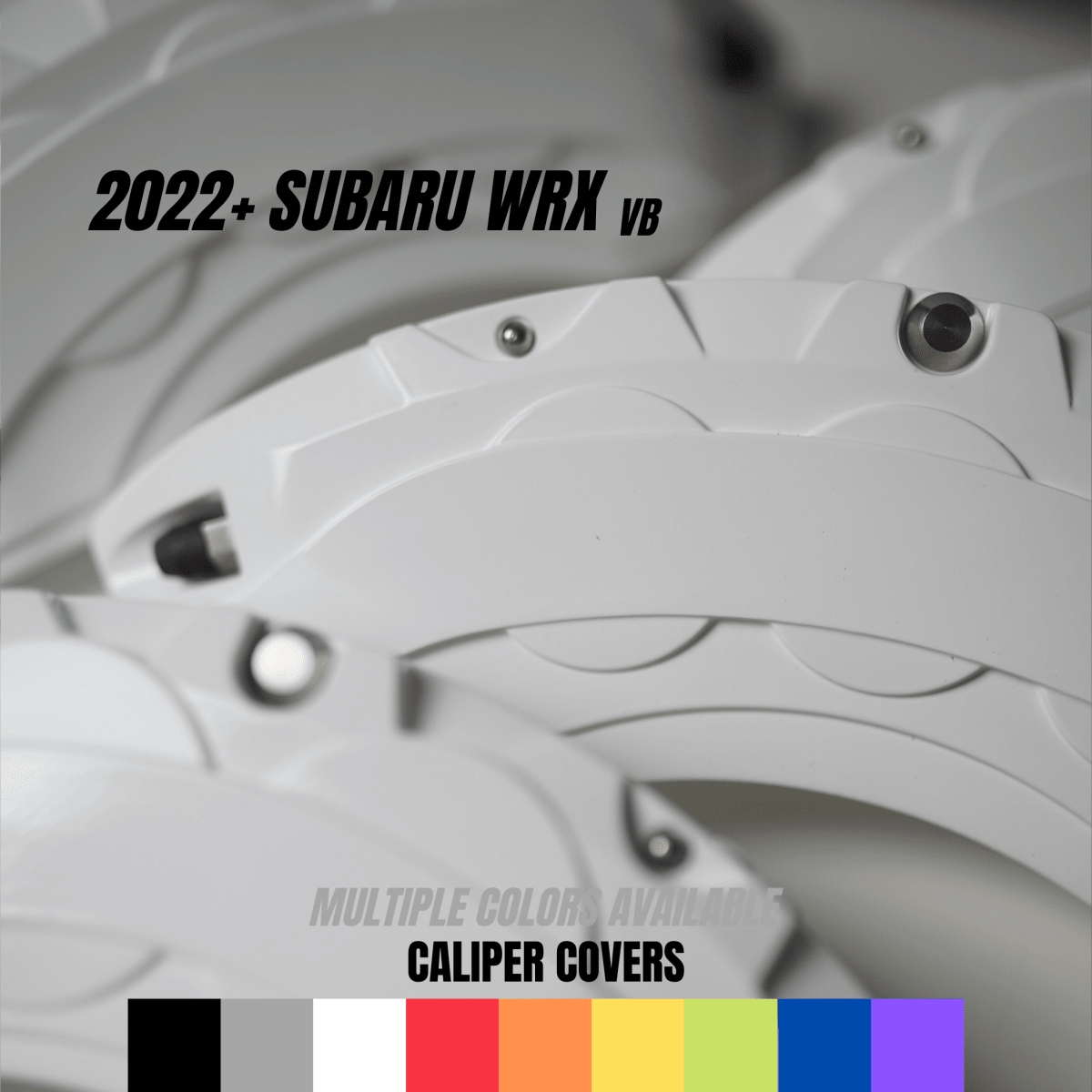 JDMuscle [22-26 WRX MT&CVT] Aluminum Brake Caliper Covers