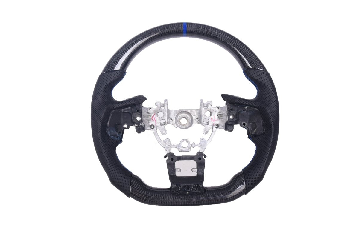 JDMuscle [22-26 WRX] Carbon-Pro Series Steering Wheel compatible w/ MT & CVT - View 7