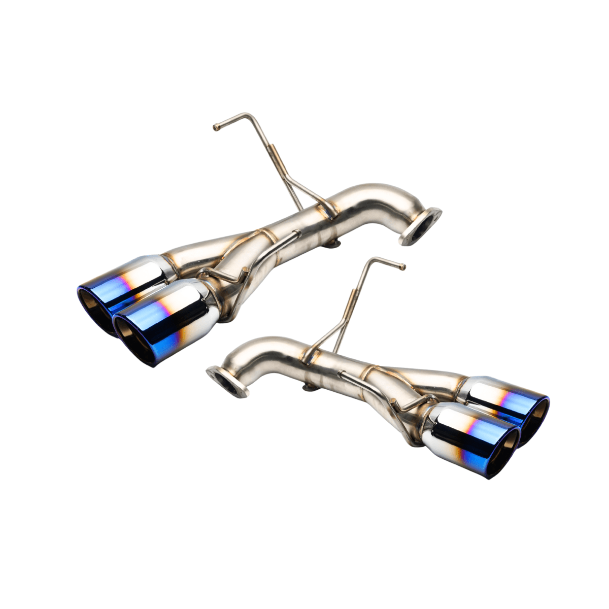 JDMuscle [22-26 WRX] VB 4" Quad Exit Axle Back Muffler Delete Exhaust