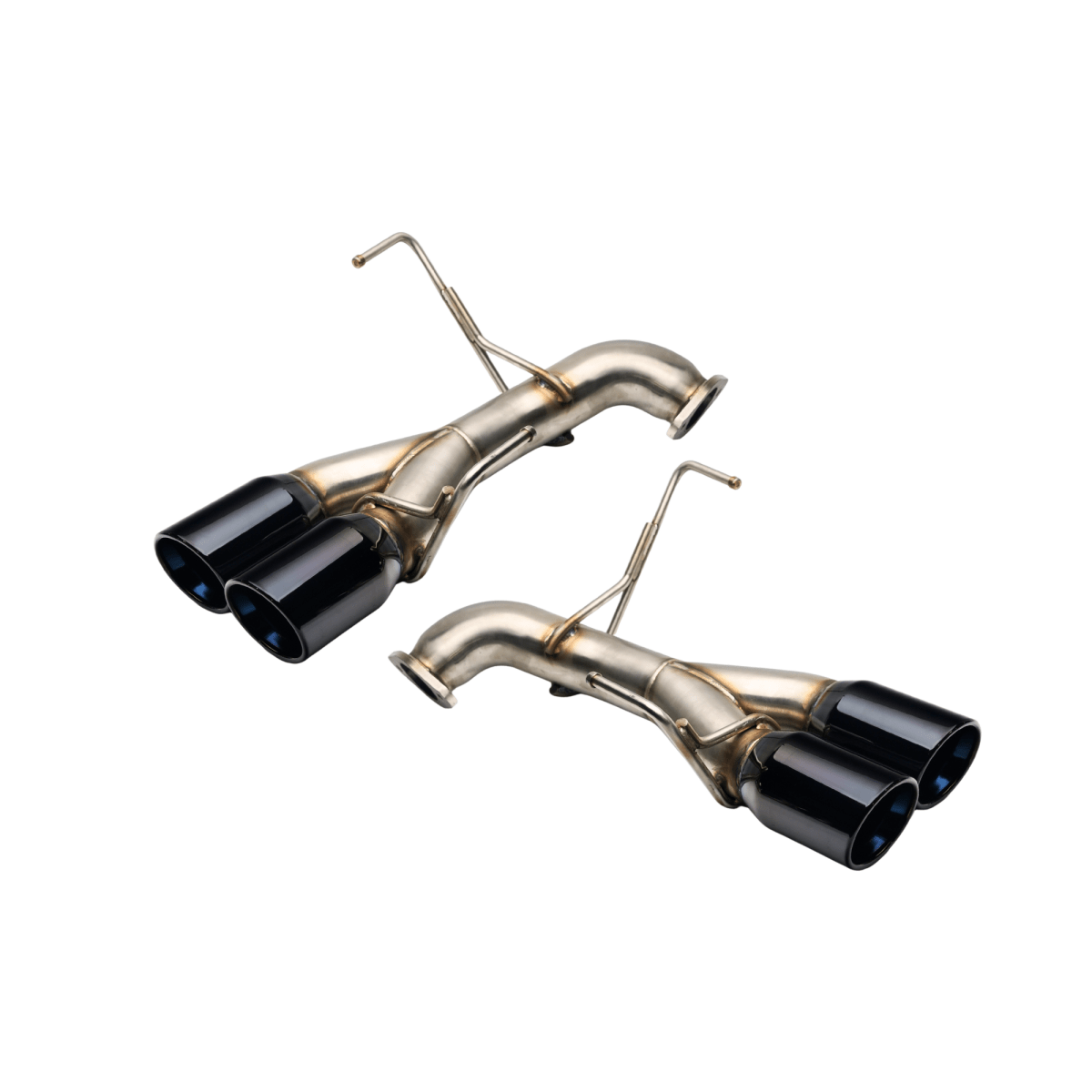 JDMuscle [22-26 WRX] VB 4" Quad Exit Axle Back Muffler Delete Exhaust