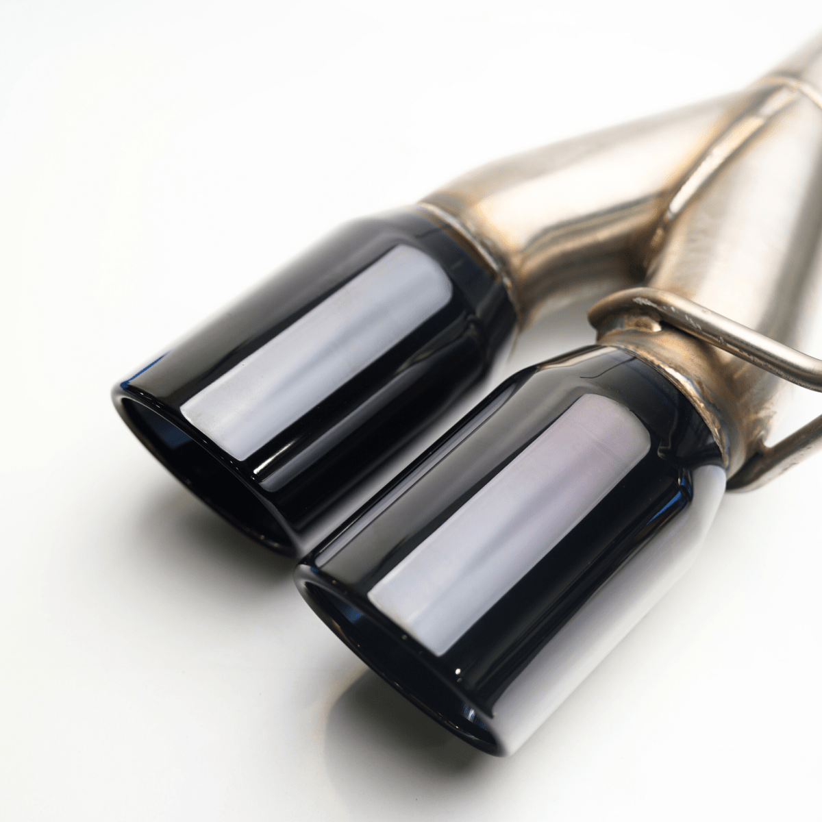JDMuscle [22-26 WRX] VB 4" Quad Exit Axle Back Muffler Delete Exhaust
