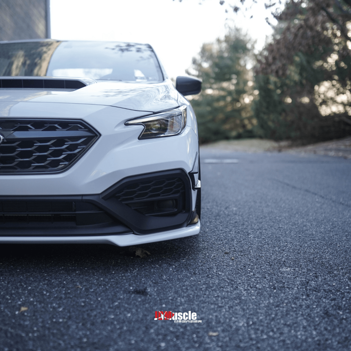 JDMuscle [22-26 WRX] Canards V1 - ABS / Paint Matched / Gloss Black *CLEARANCE*NO RETURNS*