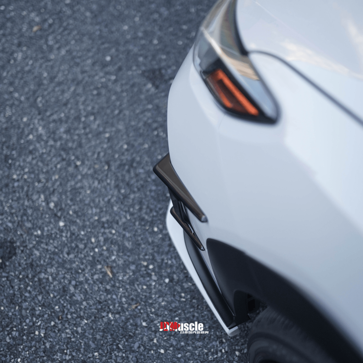 JDMuscle [22-26 WRX] Canards V2 - Paint Matched / Gloss Black / ABS *CLEARANCE*NO RETURNS*