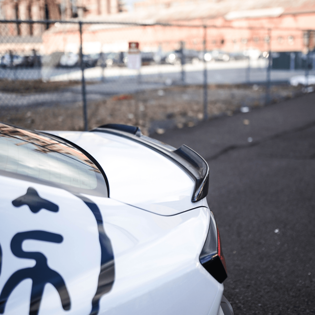 JDMuscle [22-26 WRX] Spec STI OE Style Carbon Fiber Duck Bill/ Low Profile Spoiler