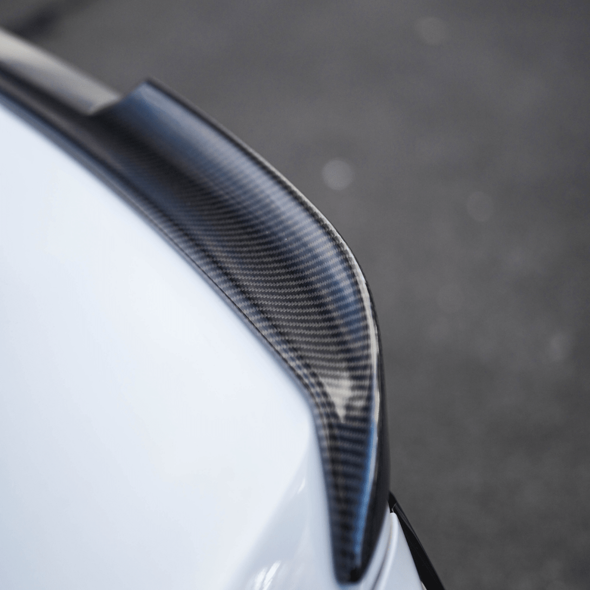 JDMuscle [22-26 WRX] Spec STI OE Style Carbon Fiber Duck Bill/ Low Profile Spoiler