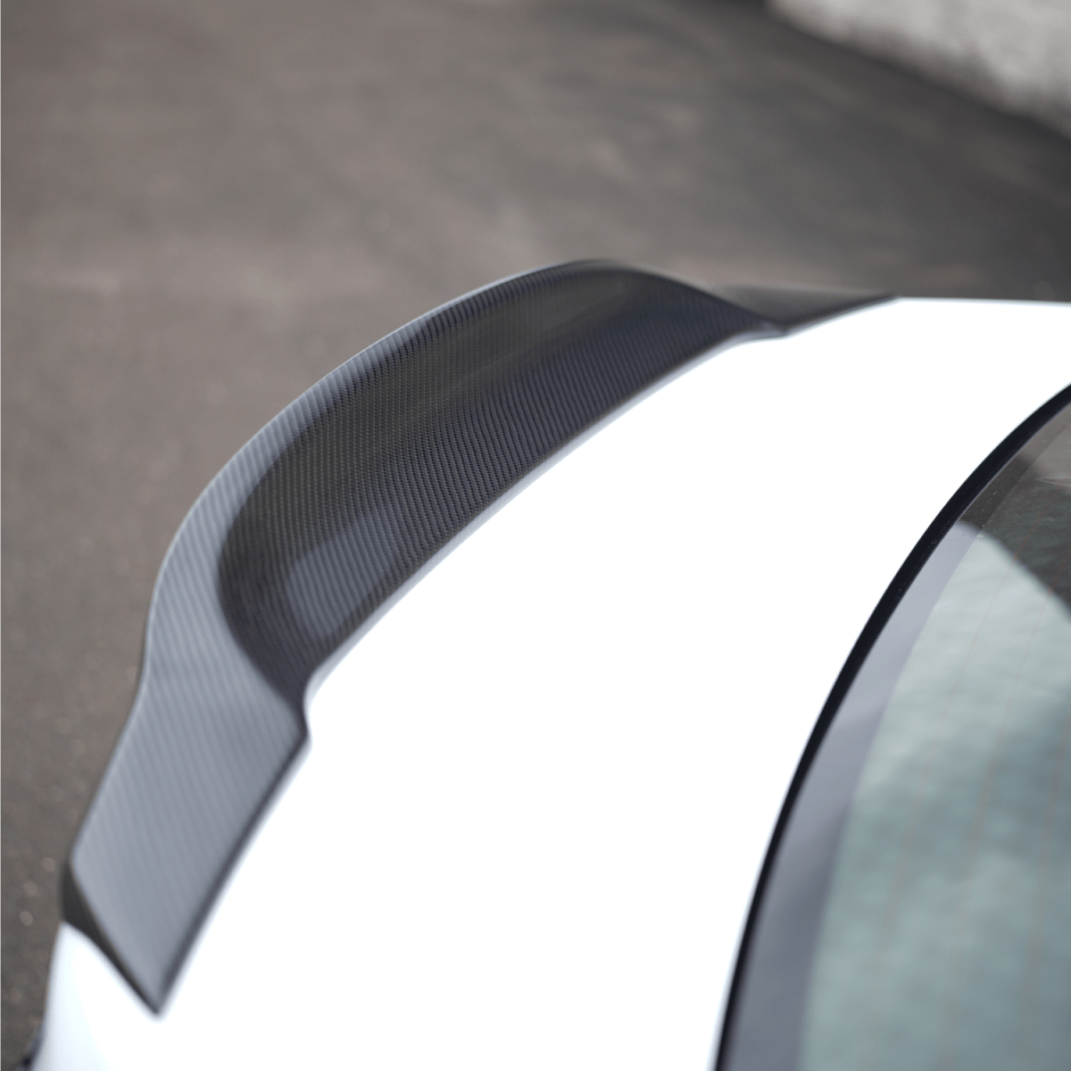 JDMuscle [22-26 WRX] Carbon Fiber Duck Bill V4 - View 2