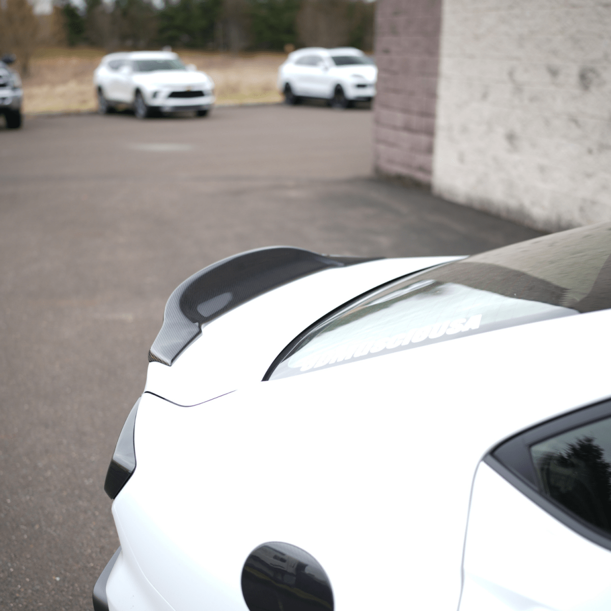 JDMuscle [22-26 WRX] Carbon Fiber Duck Bill V4 - View 6