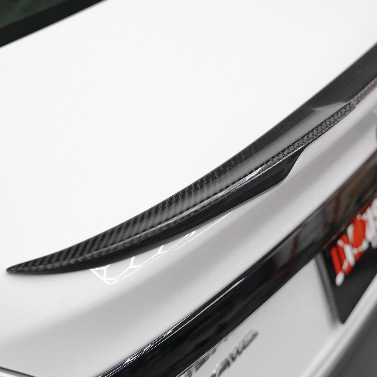 JDMuscle [22-26 WRX] Vacumm-Infused V6 Carbon Fiber Duck Bill Spoiler*Clearance*No Returns*