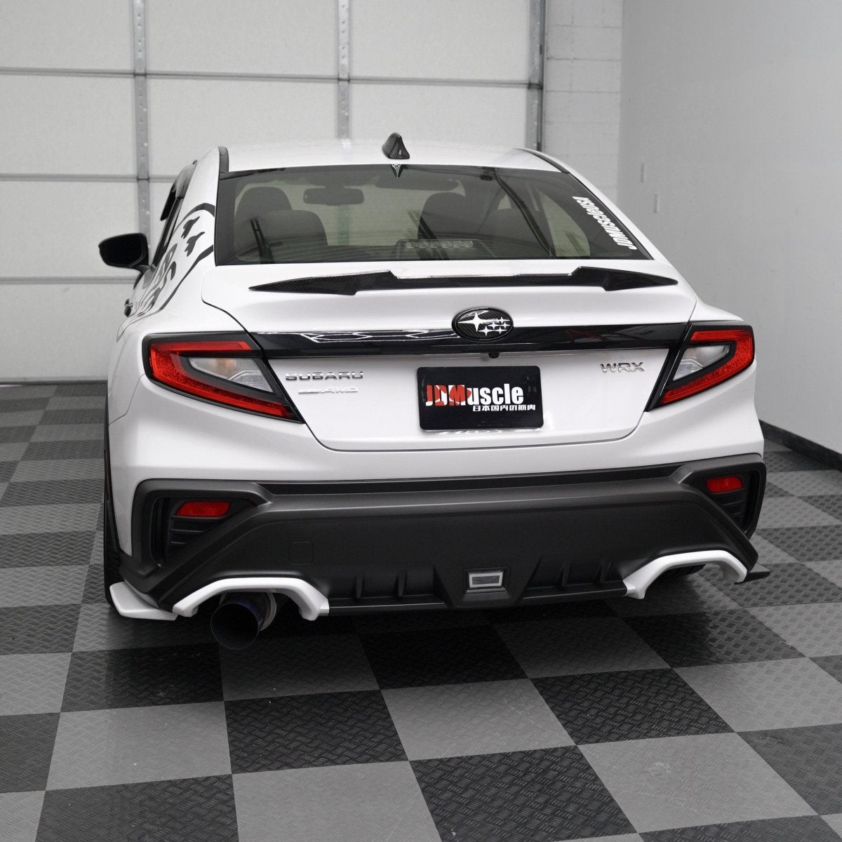 JDMuscle [22-26 WRX] Vacumm-Infused V6 Carbon Fiber Duck Bill Spoiler*Clearance*No Returns*