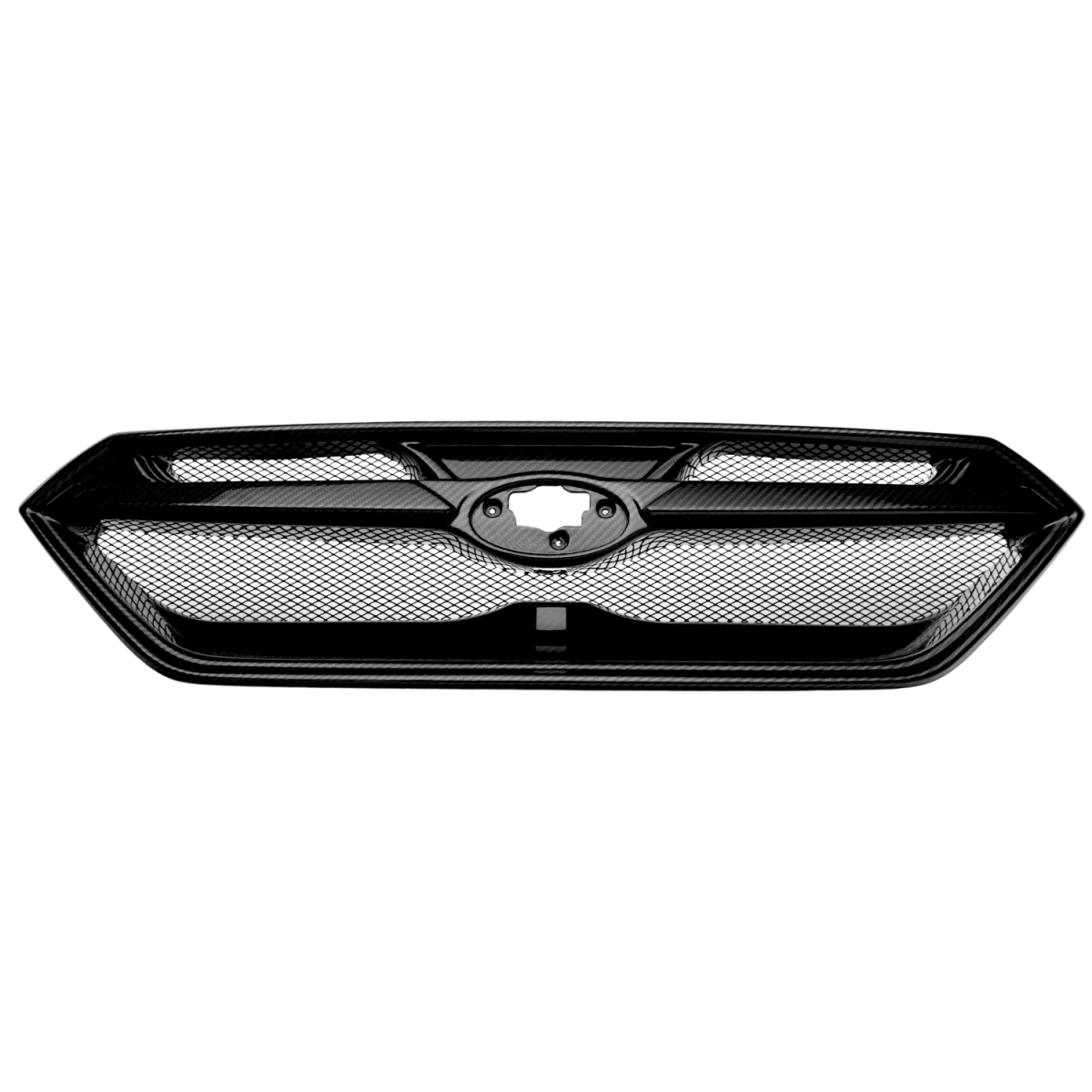 JDMuscle [22-26 WRX] Carbon Fiber Front Bumper Grille Version A1