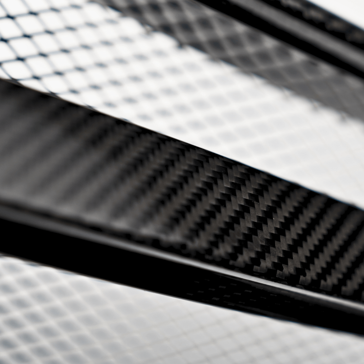 JDMuscle [22-26 WRX] Carbon Fiber Front Bumper Grille Version A1