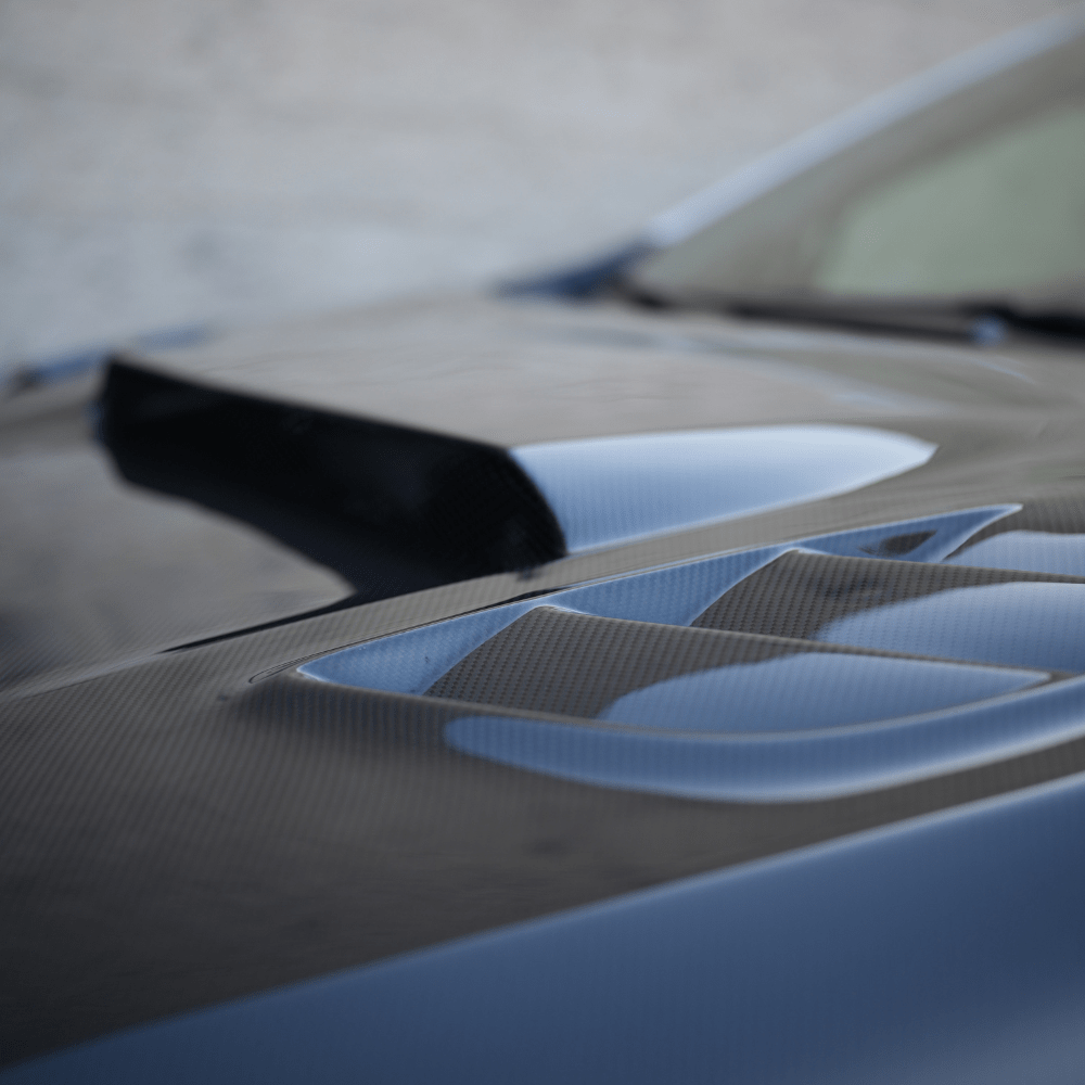 JDMuscle [22-26 WRX] Carbon Fiber Hood V1