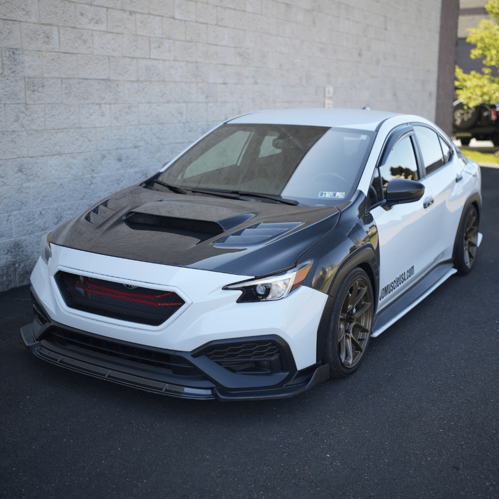 JDMuscle [22-26 WRX] Carbon Fiber Hood V1