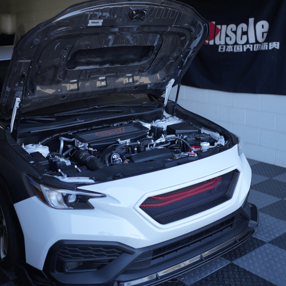 JDMuscle [22-26 WRX] Carbon Fiber Hood V1