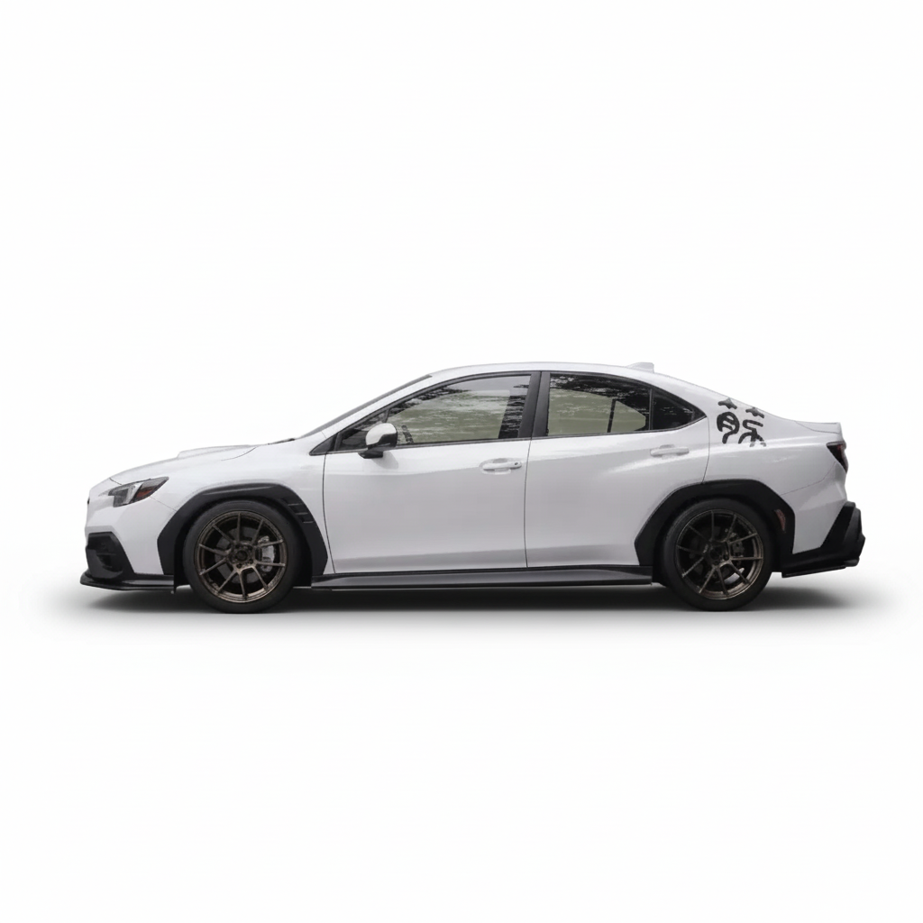 JDMuscle [22-26 WRX] Spec STI Carbon Fiber Rear Spats