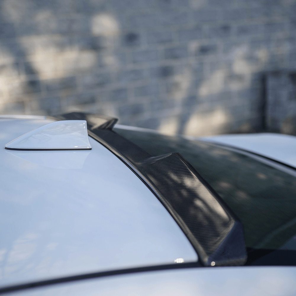 JDMuscle [22-26 WRX] Carbon Fiber Roof Spoiler V1 - View 6