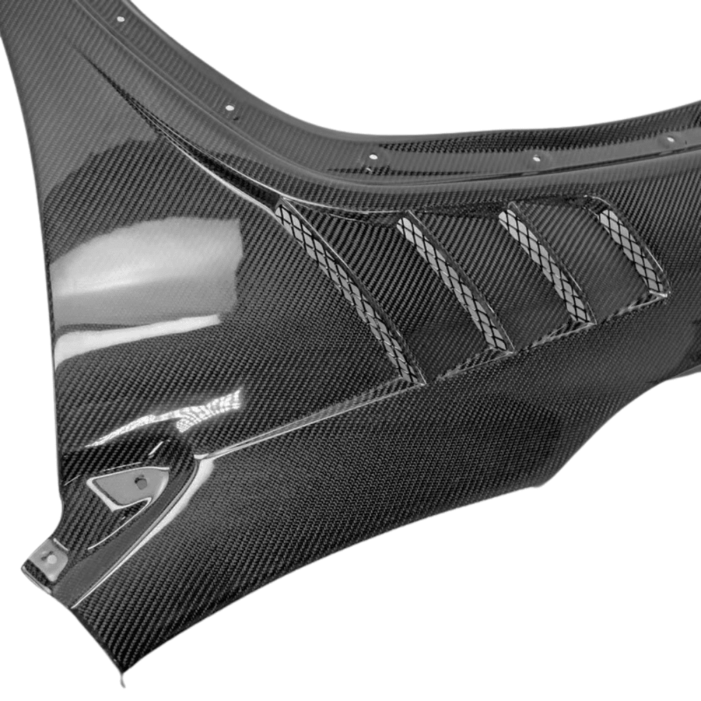 JDMuscle [22-26 WRX] Carbon Fiber/FRP Vented Fenders
