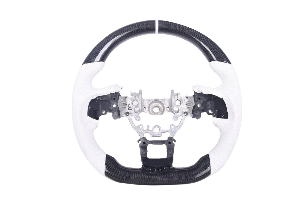JDMuscle [22-26 WRX] Carbon-Pro Series Steering Wheel compatible w/ MT & CVT - View 3