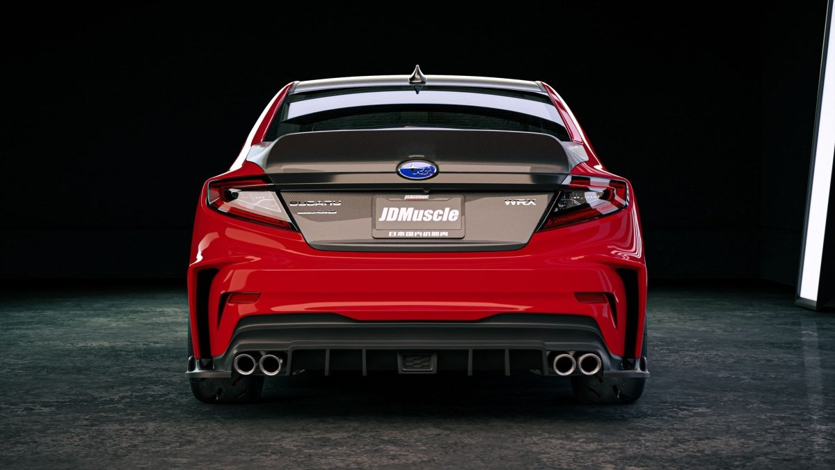 JDMuscle [22-26 WRX] Evolution Rear Bumper