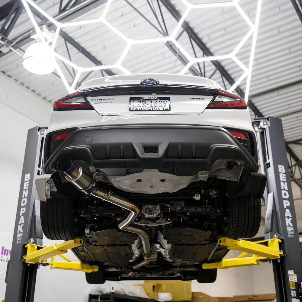 JDMuscle [22-26 WRX] Extreme Titanium Single Exit Catback Exhaust