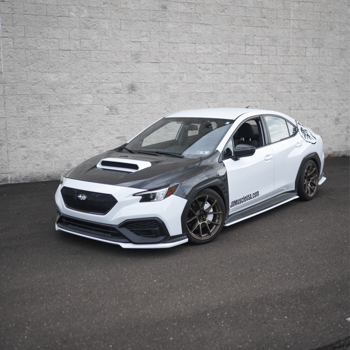 JDMuscle [22-26 WRX] Spec STI OE Style Front Lip | Paint Matched or ABS