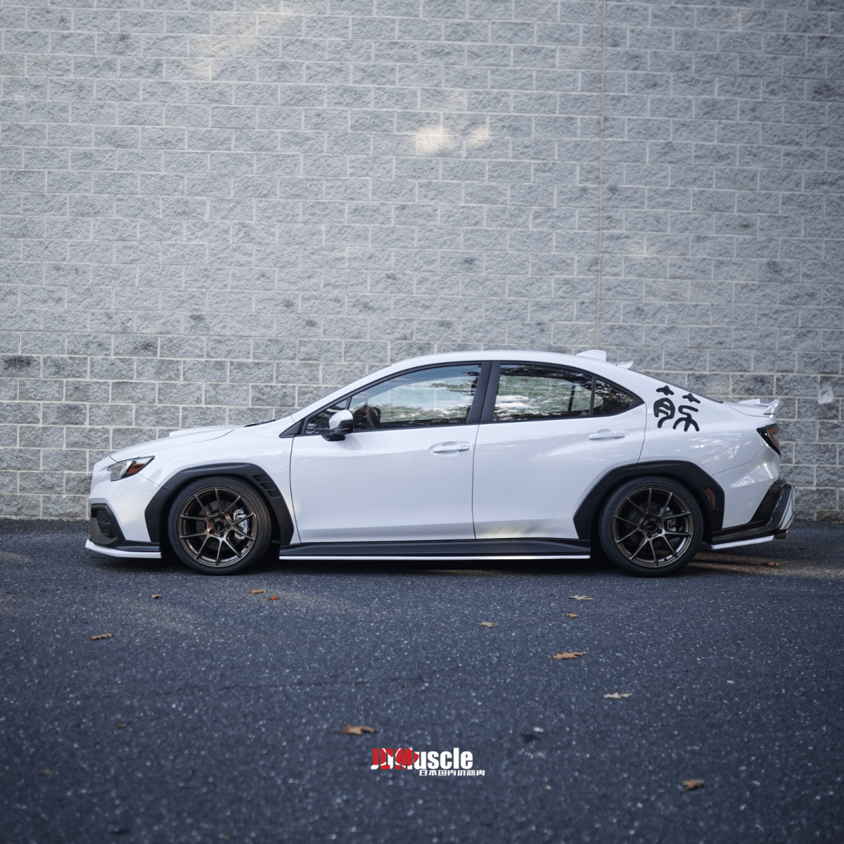 JDMuscle [22-26 WRX] Spec STI OE Style Front Lip | Paint Matched or ABS