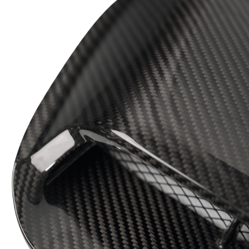 JDMuscle [22-26 WRX] GC8 Style Version 2 Pre-Preg Carbon Fiber Hood Scoop
