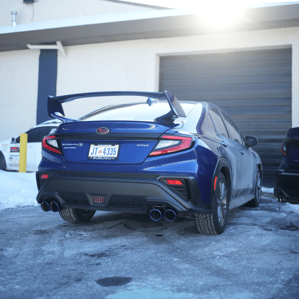 JDMuscle [22-26 WRX] JDM Edition VB STI Style Spoiler | Paint Matched / Gloss Black / ABS