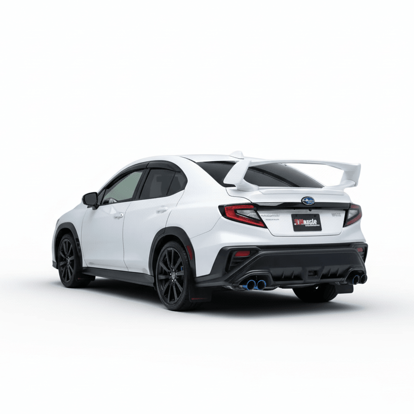 JDMuscle [22-26 WRX] JDM Edition VB STI Style Spoiler | Paint Matched / Gloss Black / ABS