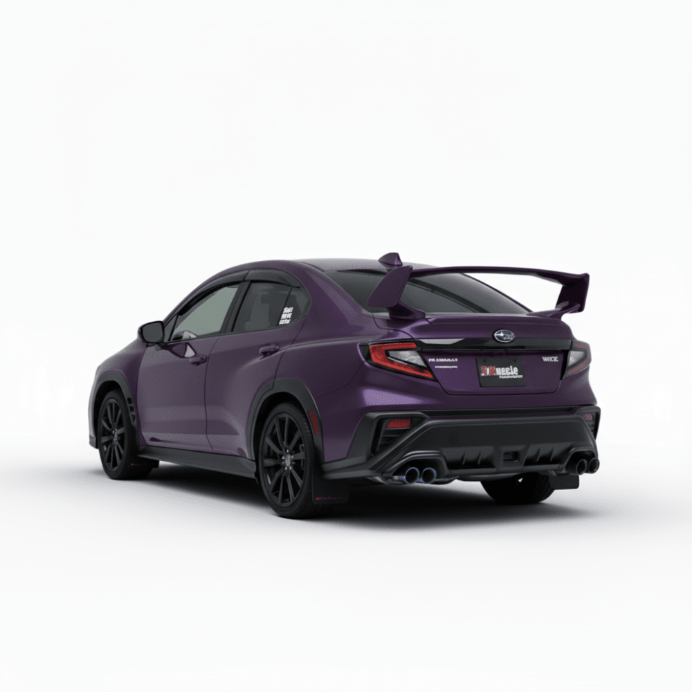 JDMuscle [22-26 WRX] JDM Edition VB STI Style Spoiler | Paint Matched / Gloss Black / ABS