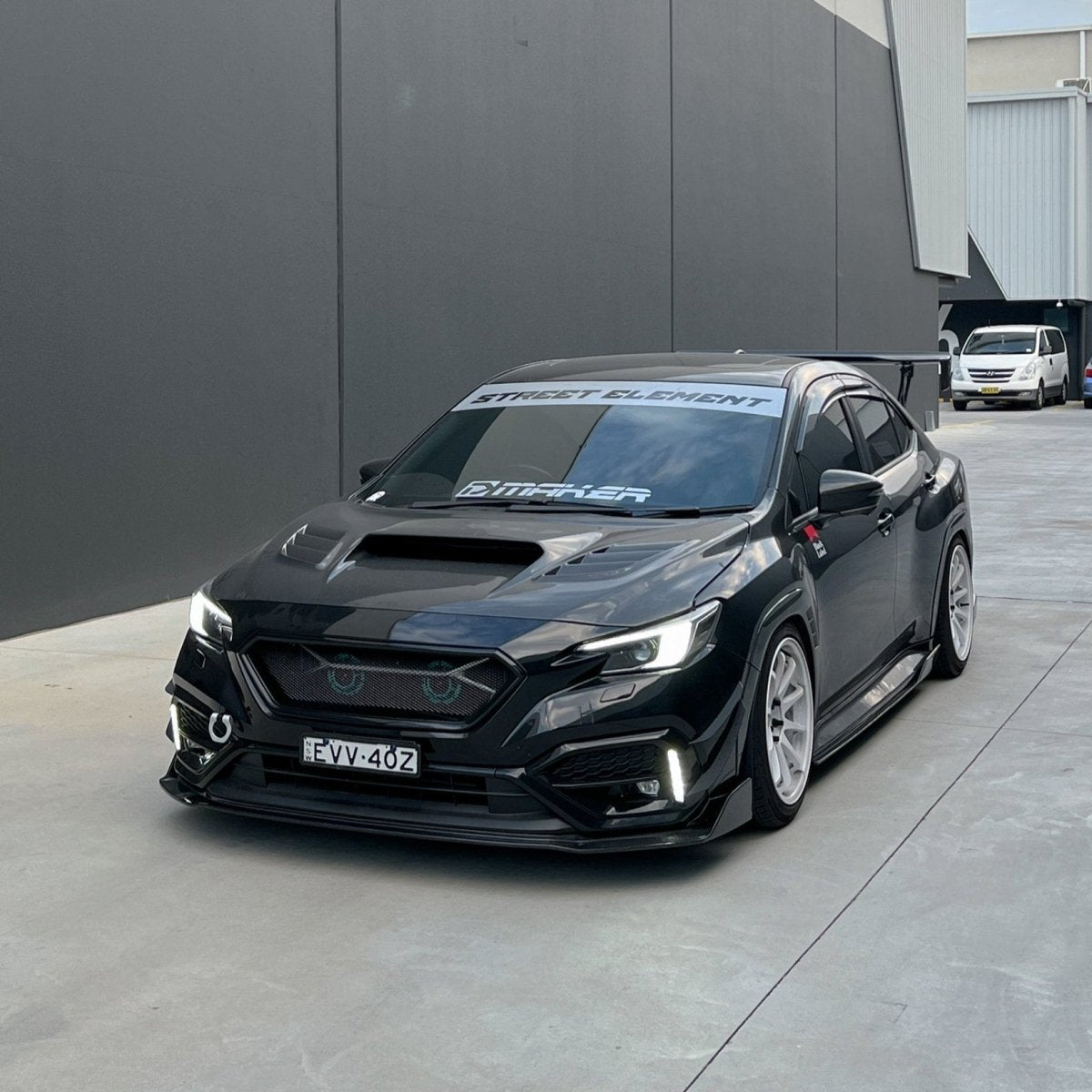 JDMuscle [22-26 WRX] JDM Style Fog Light Bezel w/ DRL(Parking Light Activated) and Turn Signal (Sequential Model Available)