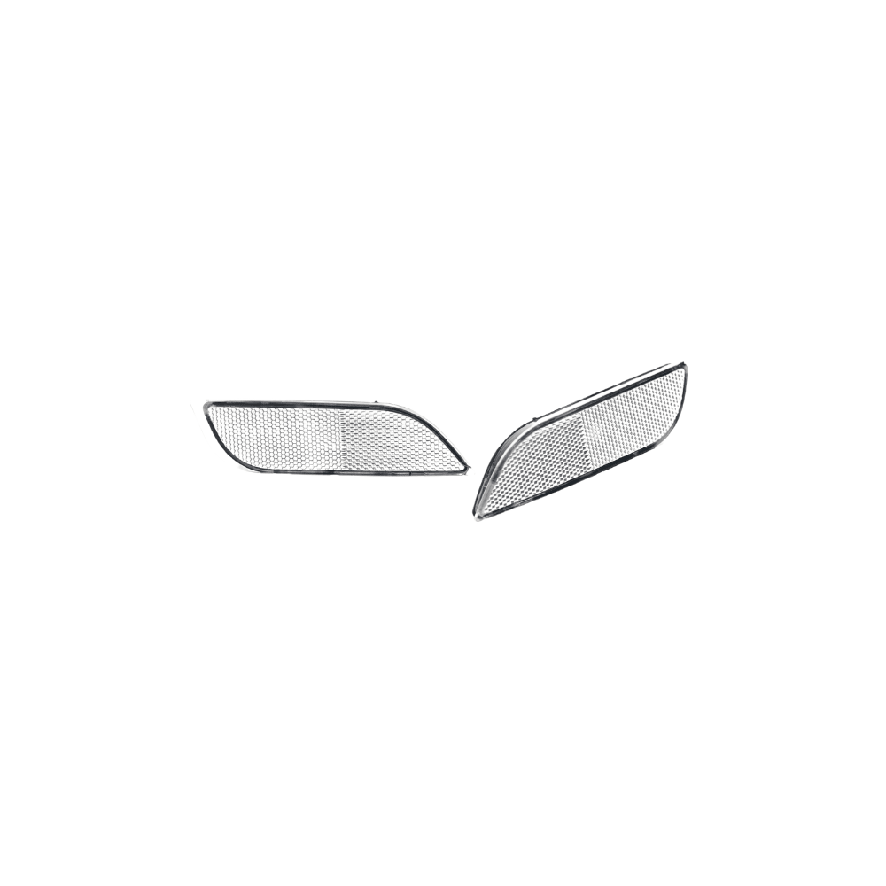 JDMuscle [22-26 WRX] JDM Style Rear Bumper Reflector - Smoked / Clear