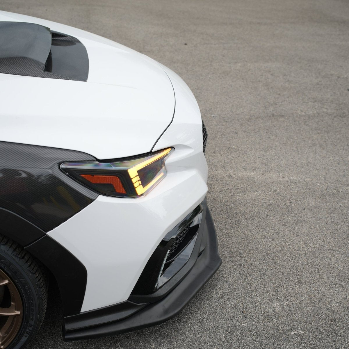 JDMuscle [22-26 WRX] Kogeki Style Front Lip