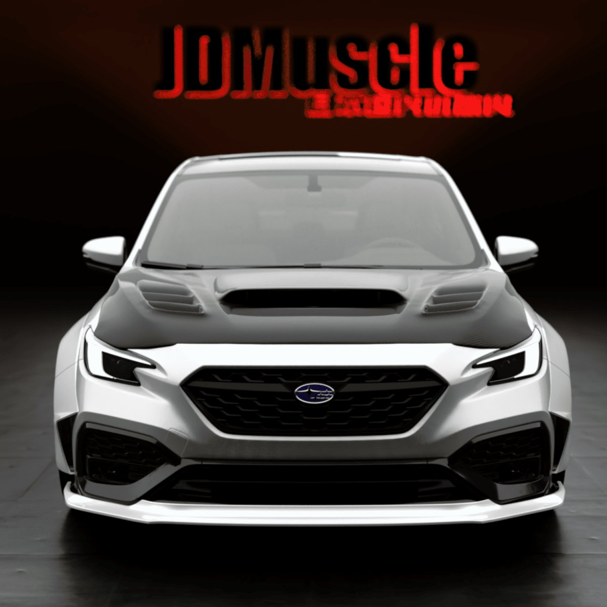 JDMuscle [22-26 WRX] Kogeki Style Front Lip