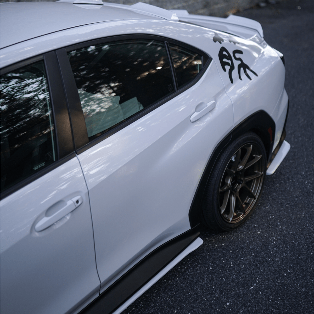 JDMuscle [22-26 WRX] Spec STI Rear Spats | Paint Matched or ABS