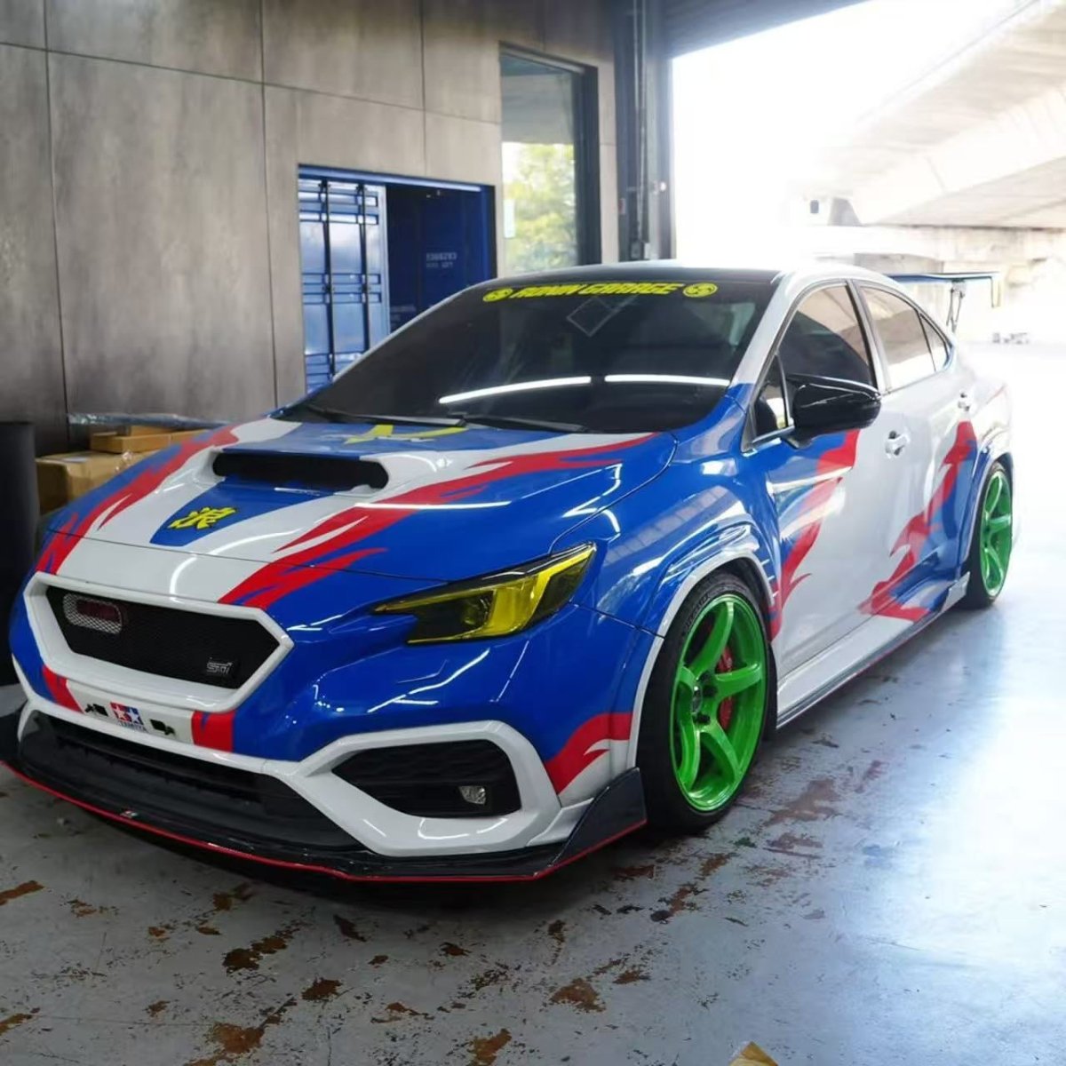 JDMuscle [22-26 WRX] S210  Paint Matched Add-Ons *Clearance*